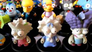 KIDROBOT SIMPSONS Complete Collection SERIES 1 amp 2 [upl. by Pyle434]