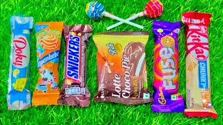 Candy ASMR Satisfying video Asmr Lollipops candy and chocolate Gummy candy unboxing video [upl. by Sheeree25]