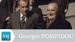 Georges Pompidou et Richard Nixon en 1973  Archive vidéo INA [upl. by Langan]