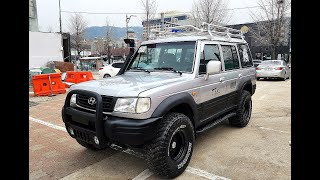 HYUNDAI GALLOPER II TURBO OFFROAD KMXKPE1BP3U461263 2003 [upl. by Eirb]