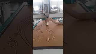 chinese cnc router machine with leadshine servo motors [upl. by Shirlie]