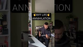 🤘Riff Lifeameliorateband🤘ameliorateband guitar bass shorts reels metal heavymetal [upl. by Eibbil]