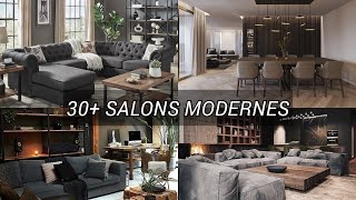 30 idées de salons modernes 2021  salon de luxe et tendance [upl. by Hpsoj]