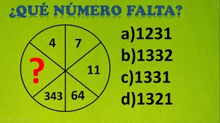 RAZONAMIENTO LÓGICO MATEMÁTICO  EJEMPLOS SENCILLOS ¿PUEDES RESOLVERLOS [upl. by Ranip]