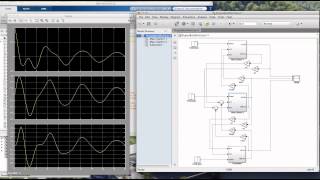 3DOF system in Simulink [upl. by Sahc]