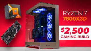 This is what 2500 gets you in 2024 featuring Ryzen 7 7800X3D Showcase PC [upl. by Appolonia]