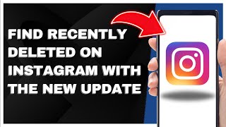 How to Find Recently Deleted On Instagram with the NEW UPDATE [upl. by Zahavi855]