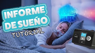 😴 ResMed AirSense 10 Autoset Sleep Report Tutorial avanzado [upl. by Ehcropal]