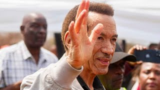 The arrival of Lt Gen Dr Seretse Khama Ian Khama [upl. by Llednohs]