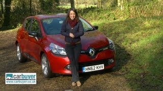 Renault Clio hatchback 2013 review  CarBuyer [upl. by Azarria]