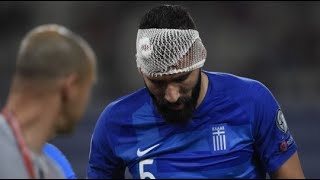 Georgia 02 Greece  World Cup Qualification  All goals and highlights  09102021 [upl. by Novyad]