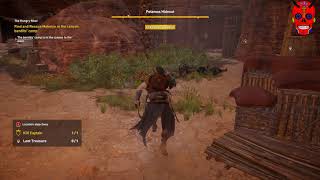 AC Origins Potamos Hideout Loot Treasure Location [upl. by Alsi]