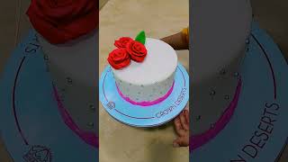 How to make fondant cake designs ideas for beginners with fondant flowers decorating ideas [upl. by Wester96]