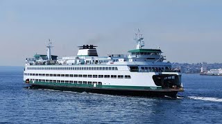 Bremerton to Seattle by Ferry Route ⛴⛴🇺🇸 bremerton seattletrip [upl. by Marozik]