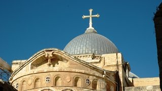 A Video Tour inside The Church of the Holy Sepulchre in Jerusalem [upl. by Shea]