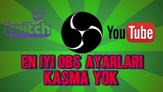 OBS Ayarları l Fps Kasma Sorunu Düzeltme l Özel Ayar l 720p60fps [upl. by Odnalo]