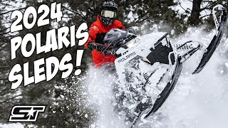 2024 Polaris Snowmobile Highlights and SnowCheck Ship Guarantee [upl. by Idell912]