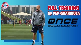 Full training by Pep Guardiola [upl. by Martinez]