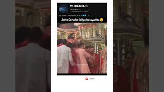 John Cena in Ambani Wedding 🫥😉  why anant Ambani invite in John Cena johncena anantambani [upl. by Engeddi]