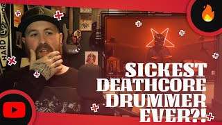 ROADIE REACTIONS  quotSlaughter To Prevail  Demolisher Drum PlayThrough by Evgeny Novikovquot [upl. by Orodoet612]