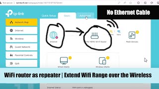 WIFI Extender tp link archer c6 repeater mode or Extend WiFi range linuxtopic [upl. by Etteroma397]