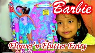 Barbie Doll Flower n Flutter Fairy by Mattel  Barbie Doll Collection [upl. by Jadda]