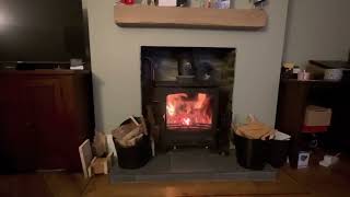 Wood burner running my central heating system uk [upl. by Willet]