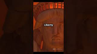 StatueOfLibertyLibertyIslandNYCIconGiftFromFranceAmericanHistoryLadyLibertySymbolOfFreedom [upl. by Zsuedat]