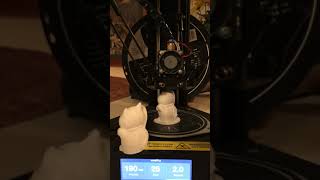 Monoprice mini delta 3d printer sample printing [upl. by Nedyaj]