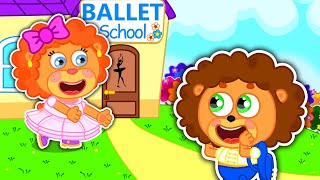 LeonCito  Primer día de escuela de ballet  Dibujos animados  Video Para Niños [upl. by Trill]