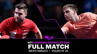 FULL MATCH  Darko Jorgic vs Truls Moregard  MS R32  WTTMontpellier 2024 [upl. by Adnilrev]