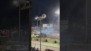 Dayton Fair Demolition Derby 2024 Modified Class [upl. by Alludba]