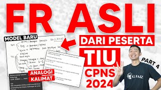 SOAL CPNS 2024 TIU ANALOGI KALIMAT [upl. by Enyrb120]