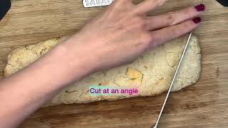 How to Cut Biscotti like a Pro [upl. by Eikcin]