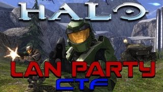 LAN Party Halo 1 Capture the Flag  NODE [upl. by Kevina519]