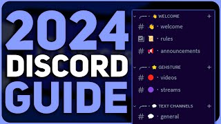 How to Setup a Discord Server 2024  The ULTIMATE Discord Setup Tutorial WITH Bots [upl. by Inah]