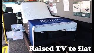 Watch the Bedz2U smart flex 3 adjustable bed move through all its positions [upl. by Vicky]