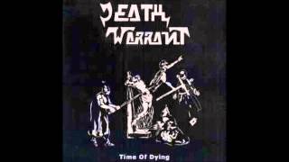 DEATH WARRANT quotTime of Dyingquot Demo 1986  plus Live recording [upl. by Otto]