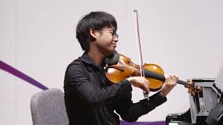 Before Daybreak 《孤燈挑盡》for solo violin 2022 — Cheng Jin Koh [upl. by Thaine]