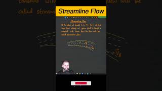 Streamline Flow  Fluid Mechanics class11 fluidmechanics physics [upl. by Dde]