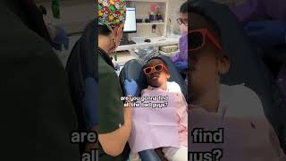 When you think the checkup is going well 😂💀 Pediatric Dentist dentist childrensdentalcare [upl. by Swift]