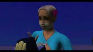 Noivado de Sandy e Bob esponja do The Sims 2 [upl. by Yatnuhs]