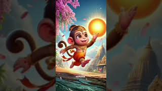 jay hanuman🤲🙏🚩 shortsstatus hanuman hanumanjibajarangbali viralvideo cute [upl. by Nohsed]