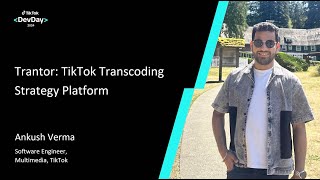 Track 2  Multimedia  Trantor TikTok Transcoding Strategy Platform [upl. by Kooima]