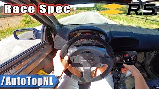 Renault Sport Clio RS III RACE SPEC POV Test Drive by AutoTopNL [upl. by Ahsiram676]