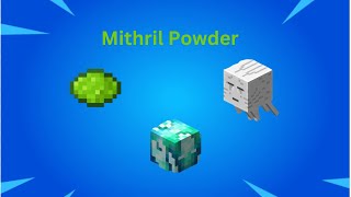 HOW TO GET MITHRIL POWDER FAST AFTER THE MINING UPDATE  Hypixel Skyblock [upl. by Ahsatsan]