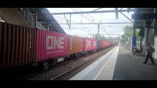 FIE004 001 CEY004 going thru Penrith Station in February 2024 [upl. by Ringe701]