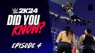 WWE 2K24 Did You Know Episode 4 [upl. by Kyred804]