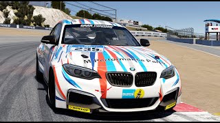 BMW M235i Racing  Laguna Seca World Record 131628  Assetto Corsa [upl. by Sirac]