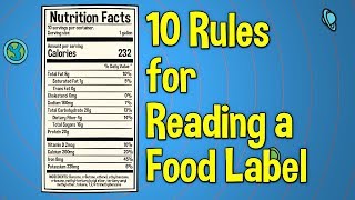 10 Rules For Reading a Food Label [upl. by Biron]